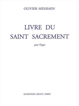 Livre Du Saint Sacrement 