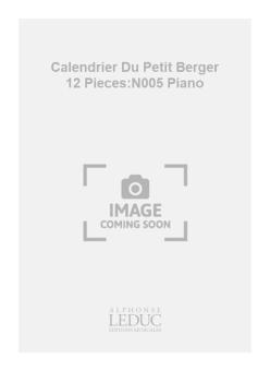 Calendrier Du Petit Berger: Piece Nr. 5 