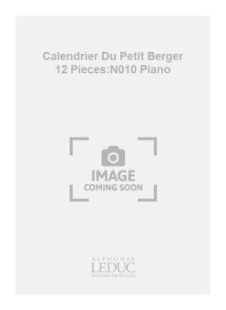 Calendrier Du Petit Berger: Piece Nr. 10 