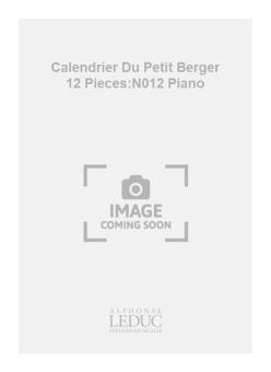 Calendrier Du Petit Berger: Piece Nr. 12 