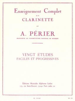 20 Etudes Faciles et Progressives 