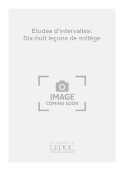 Etudes D Intervalles 