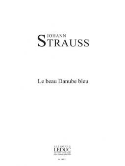 Beau Danube Bleu 