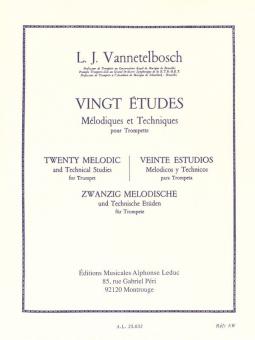 20 Etudes Melodiques et Techniques 