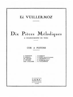 10 Pieces Melodiques A Changt de Tons 