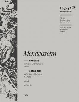 Concerto in E minor MWV O 14 Op. 64 