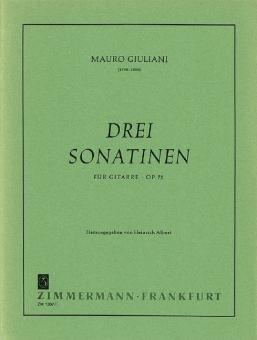 Trois sonatines op. 71 
