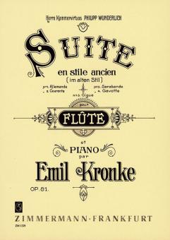 Suite en stile ancien op. 81 