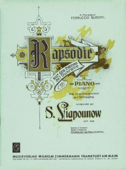 Rhapsodie ukrainienne op. 28 