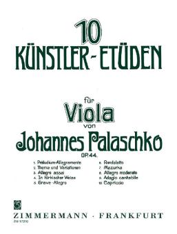 Douze études d'artistes op. 44 
