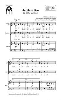 Jubilate Deo 