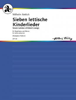7 Latvian children's songs op. 65 Standard