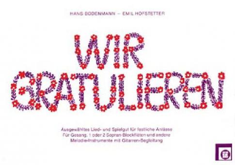 Wir gratulieren 