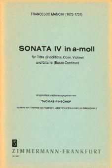 Sonata IV en la mineur 