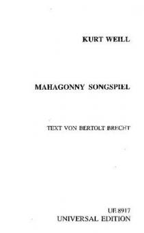 Mahagonny 
