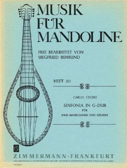 Sinfonia en sol majeur 