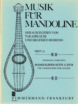 Suite pour mandolines en sol majeur 