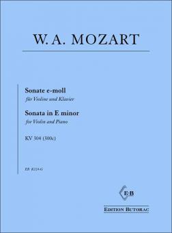 Violinsonate e-moll KV 304 (300c) 
