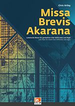 Missa Brevis Akarana  - Chorpartitur 