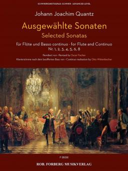 Ausgewählte Sonaten für Flöte und Basso continuo 
