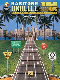 Fretboard Roadmaps - Baritone Ukulele 