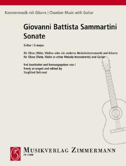 Sonate en sol majeur Standard