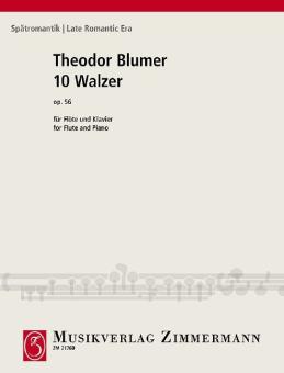 Dix valses op. 56 Standard