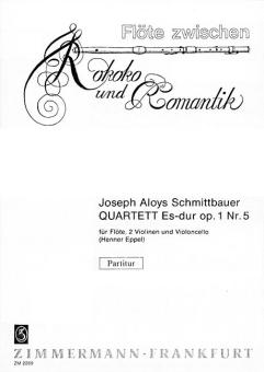 Quatuor en mi bémol op. 1/5 