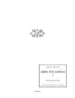 Arias for Soprano Vol. 1 