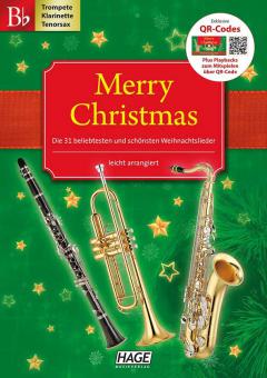 Merry Christmas für B-Instrumente - mit QR-Codes 