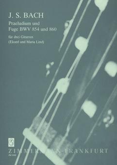Prélude et fugue BWV 854 et BWV 860 BWV 854 /BWV 860 
