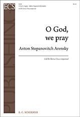 O God We Pray 