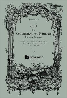 Les Maîtres chanteurs de Nuremberg 