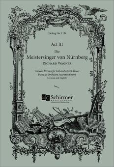 Les Maîtres chanteurs de Nuremberg 