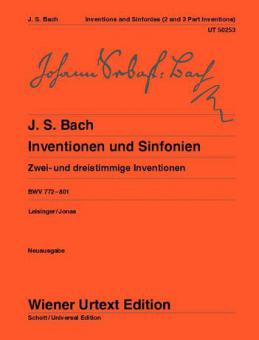 Inventions et Sinfonies BWV 772 - 801 