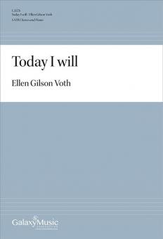 Today I will 