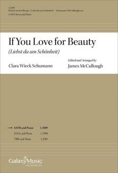 If You Love for Beauty 