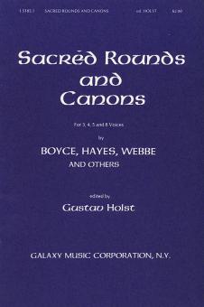 Sacred Rounds and Canons, Sets 1-3 