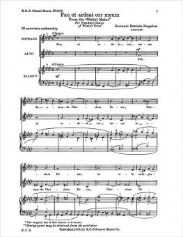 Stabat Mater: Fac, ut ardeat cor meum 