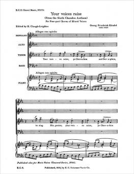 Chandos Anthem VI: Your Voices Raise 