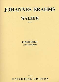 Waltzes op. 39 