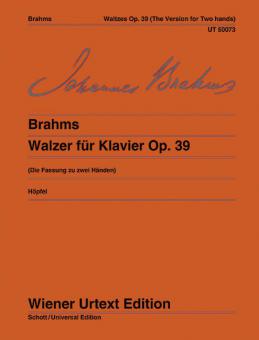 Valse op. 39 