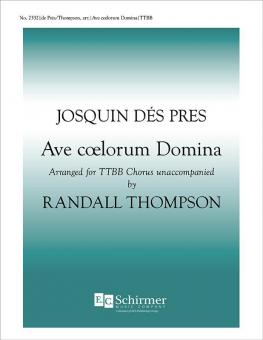 Ave Coelorum Domina 