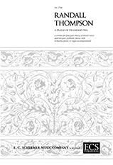 A Psalm of Thanksgiving 