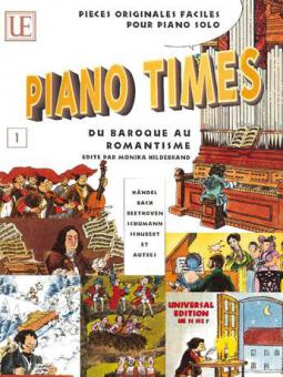 Piano Times: Du Baroque au Romantisme avec Cartoons Band 1 