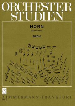 Etudes d'orchestre pour le Cor 