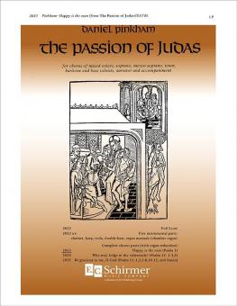 The Passion of Judas: Happy Is the Man 