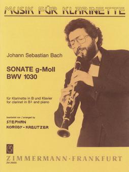 Sonate en sol mineur BWV 1030 