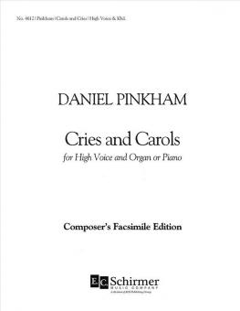 Carols and Cries 