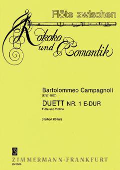 Duetto no. 1 en mi majeur 
